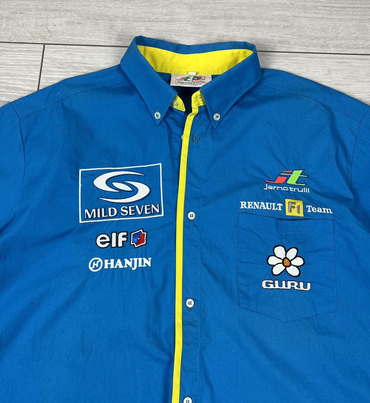 Formula 1 Renault Formula 1 Vintage Jarno Trulli Racing Team Shirt Size US L / EU 52-54 / 3 - 5 Thumbnail