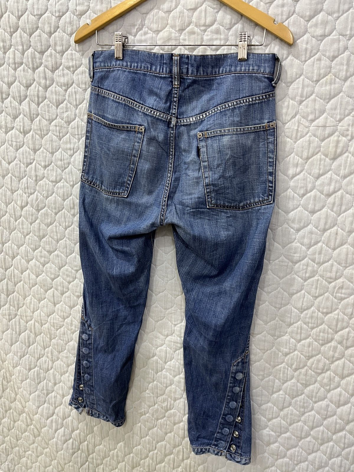 Issey Miyake 🔥🔥🔥HYPE ZUCCA DENIM Size 30" / US 8 / IT 44 - 5 Thumbnail