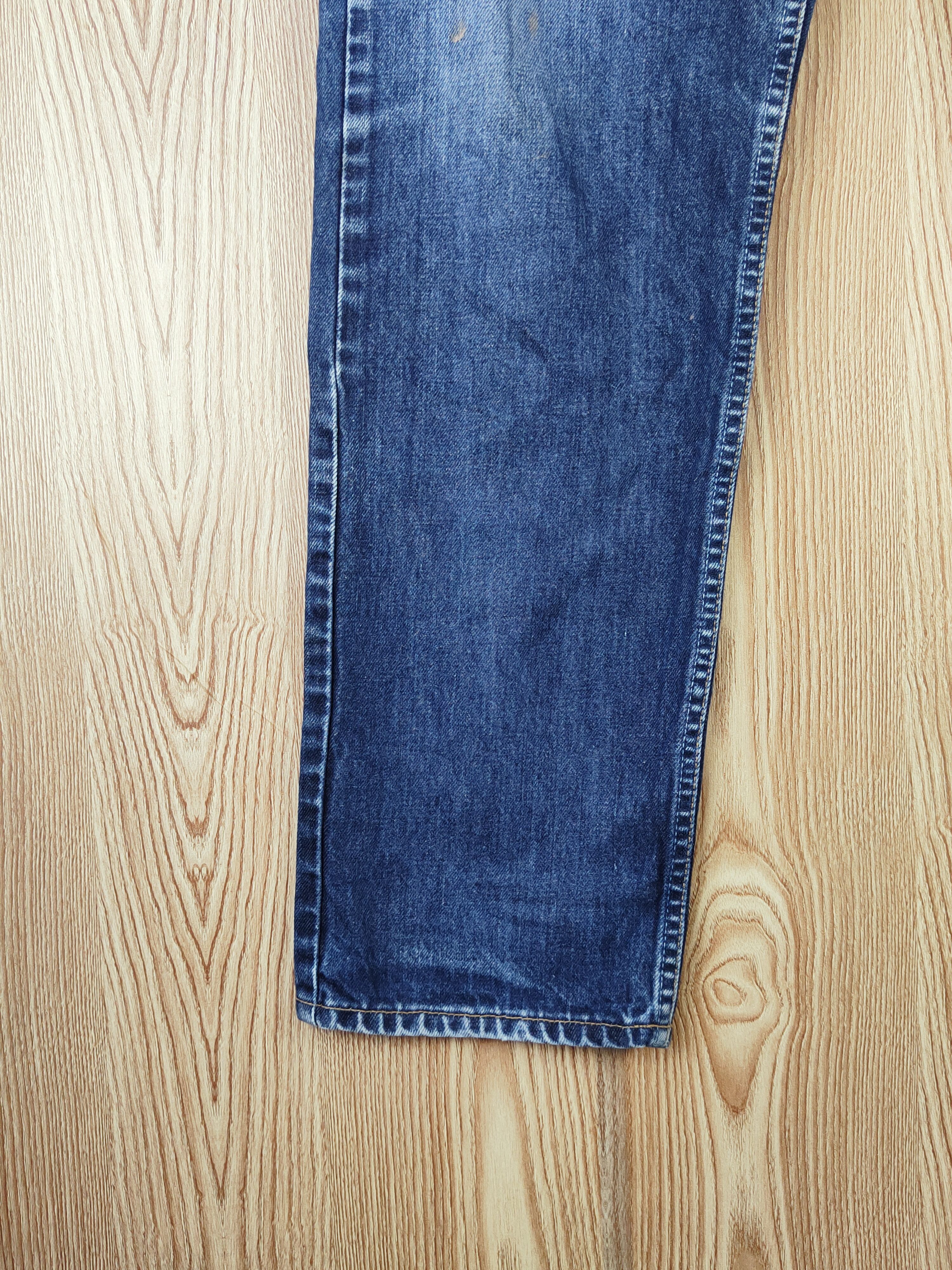 Levi's Levi's Dark Blue Distressed Ripped Jeans #S2702 Size US 35 - 4 Thumbnail