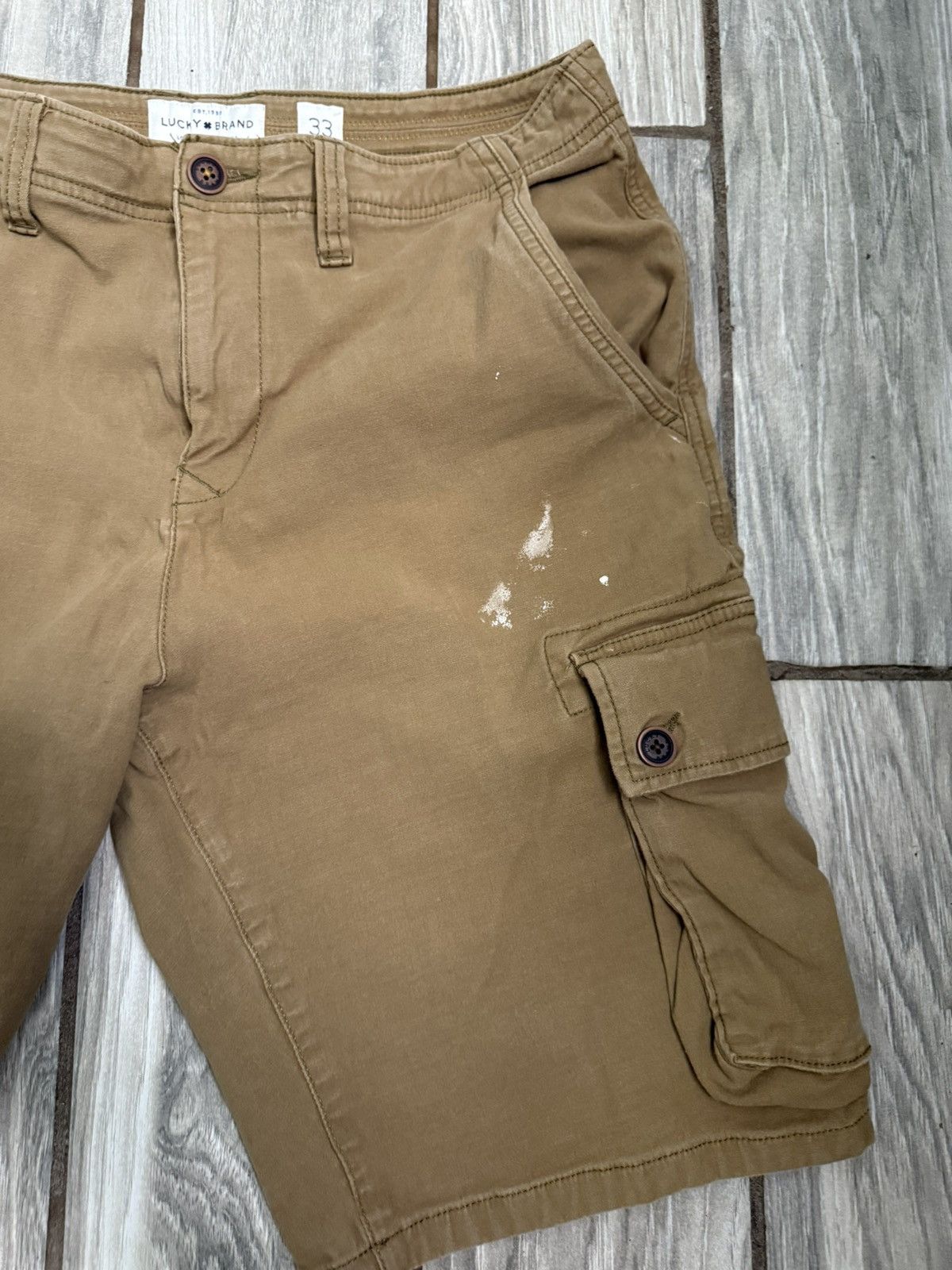 Lucky Brand Lucky Brand Men’s Cargo Shorts Size 33 Size US 33 - 3 Thumbnail