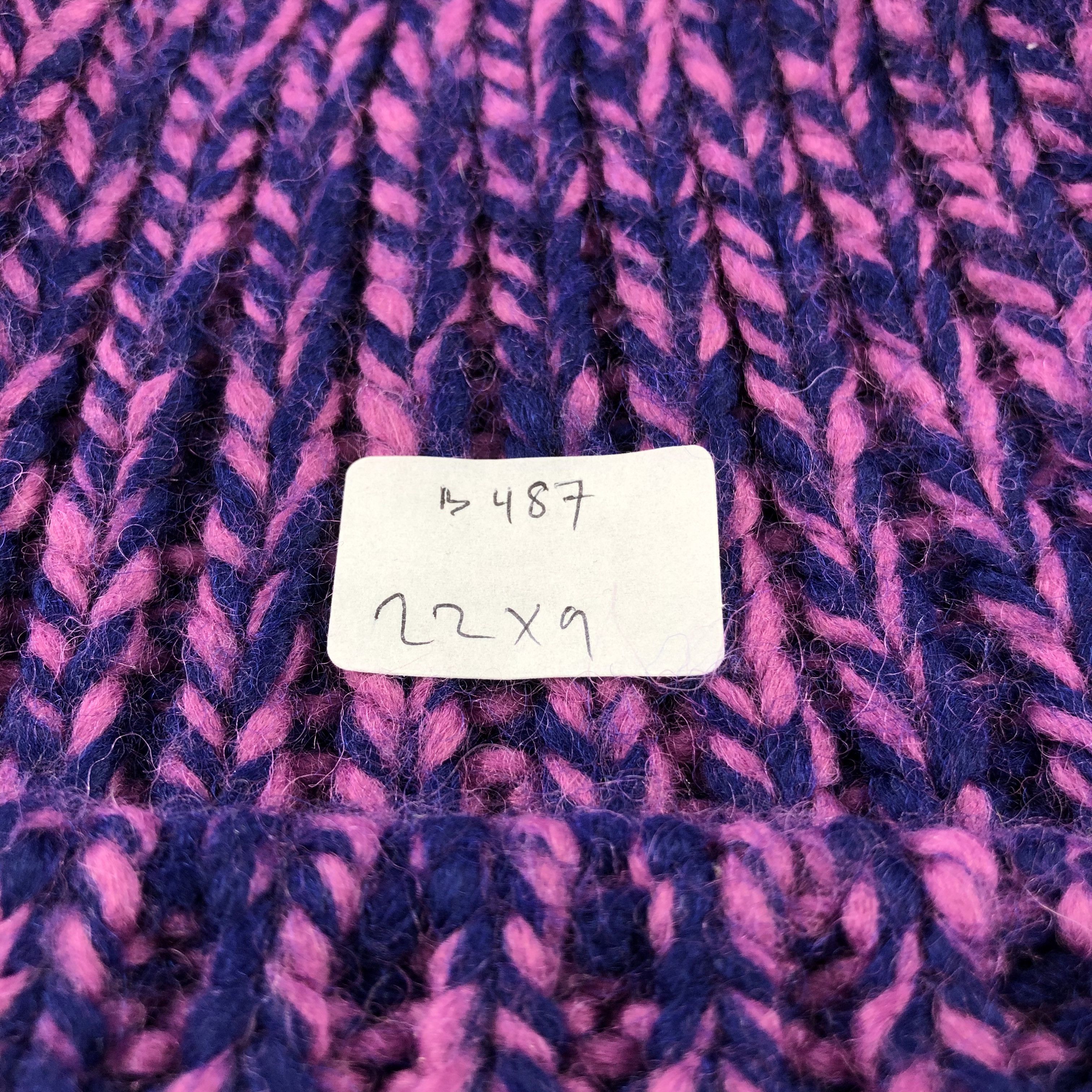 Japanese Brand Uniqlo Purple Bobble Beanie Snowcap Snow Hat B487 Size ONE SIZE - 7 Thumbnail