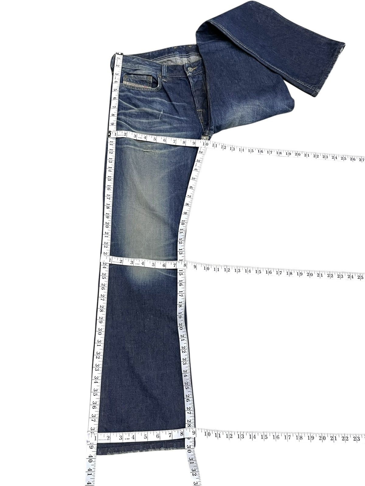 Diesel RARE🔥Vintage DIESEL ZATINY Mud Wash Regular Bootcut Flare💥 Size US 29 - 16 Thumbnail