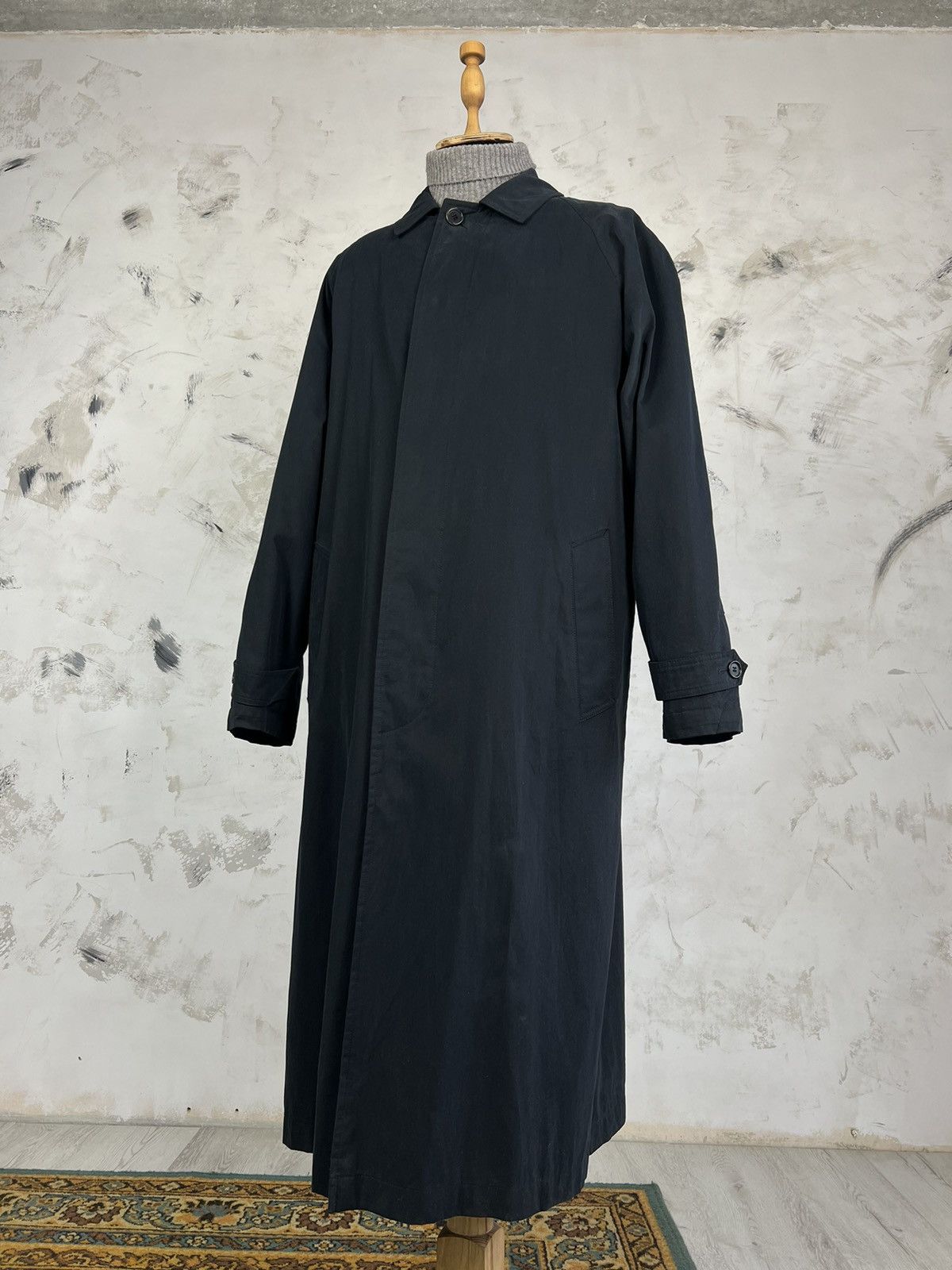 Vintage Vintage St Michael Marks Spenser Trench Coat Jacket M - L Size US L / EU 52-54 / 3 - 2 Thumbnail