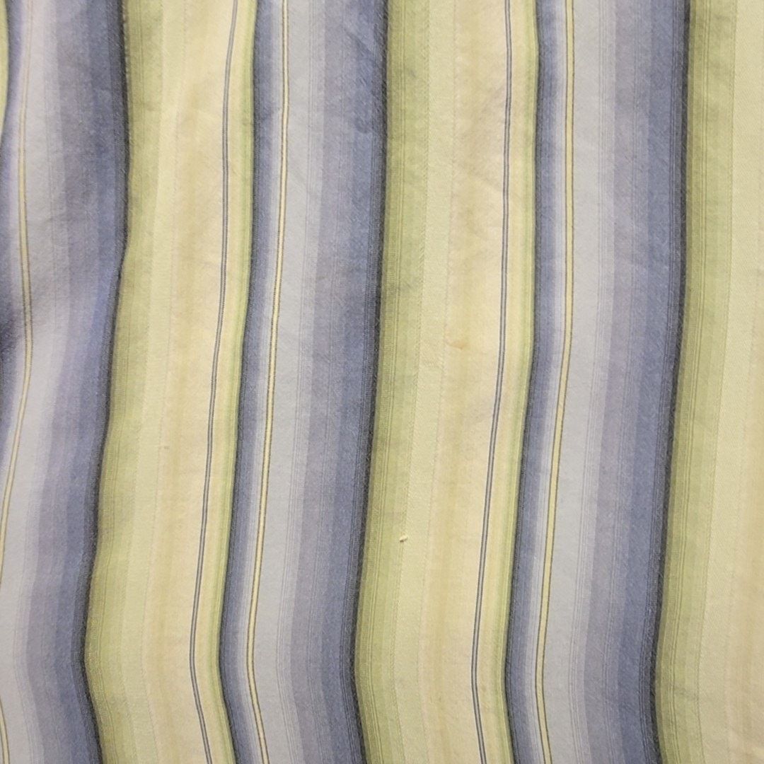 Tommy Bahama Tommy Bahama Striped Silk Shirt Green Blue Mens XL Button Up Size US XL / EU 56 / 4 - 8 Thumbnail