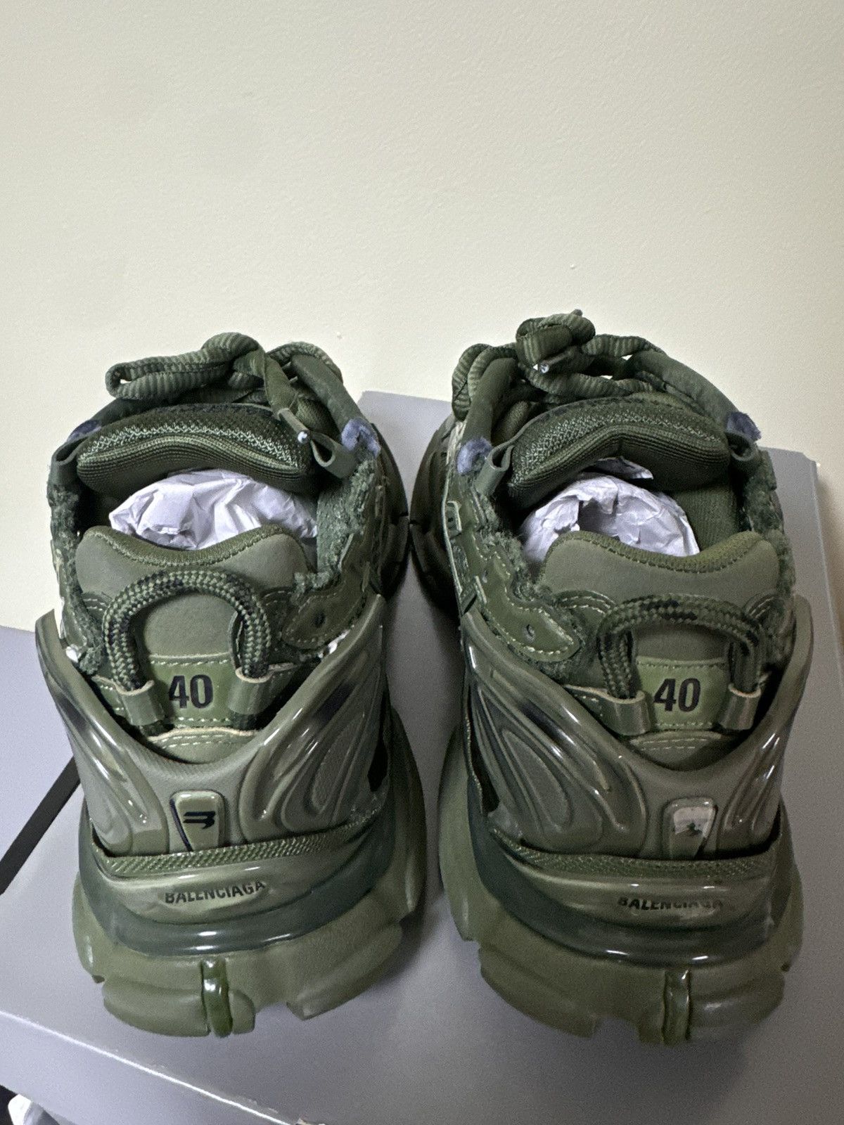 Balenciaga Balenciaga Green Runner 40 Size US 7 / EU 40 - 5 Thumbnail