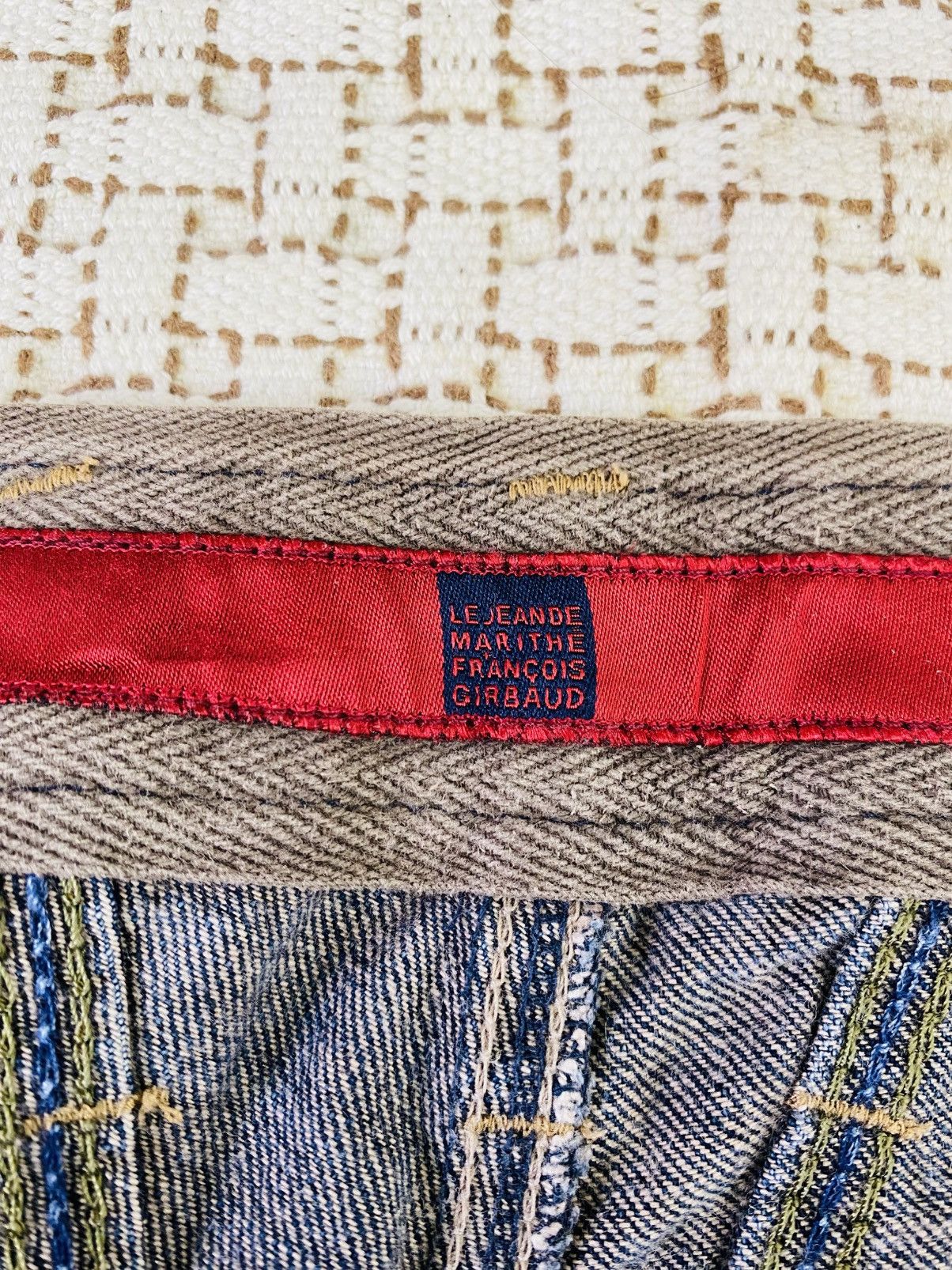 Marithe + Francois Girbaud Vintage Marithe Francois Girbaud Distressed Jeans Size US 34 / EU 50 - 3 Thumbnail