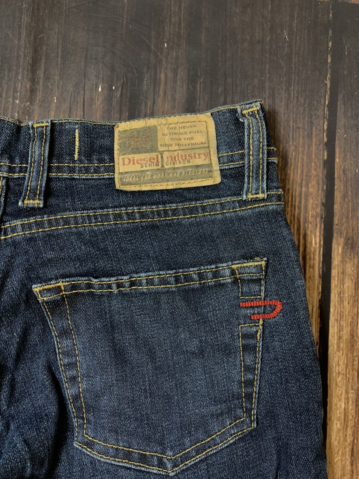 Diesel × Japanese Brand × Vintage Vintage pants Diesel flared denim y2k Size 28" / US 6 / IT 42 - 6 Thumbnail