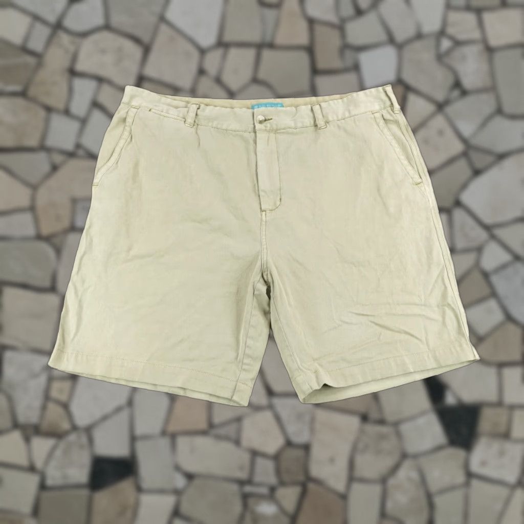 Tori Richard Tori Richard Shorts 42 Mens Khaki Beige Tan Chino Cotton Flex Lounge Beach Size US 42 / EU 58 - 1 Thumbnail