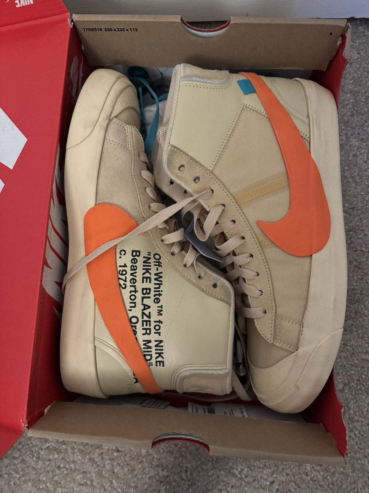 Nike Blazer Mid Off-White All Halloween’s Eve