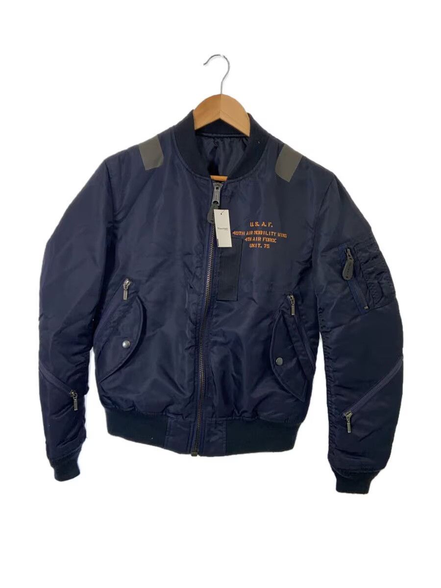 Avirex Avirex Nylon Flight Jacket Navy Size US M / EU 48-50 / 2 - 1 Thumbnail