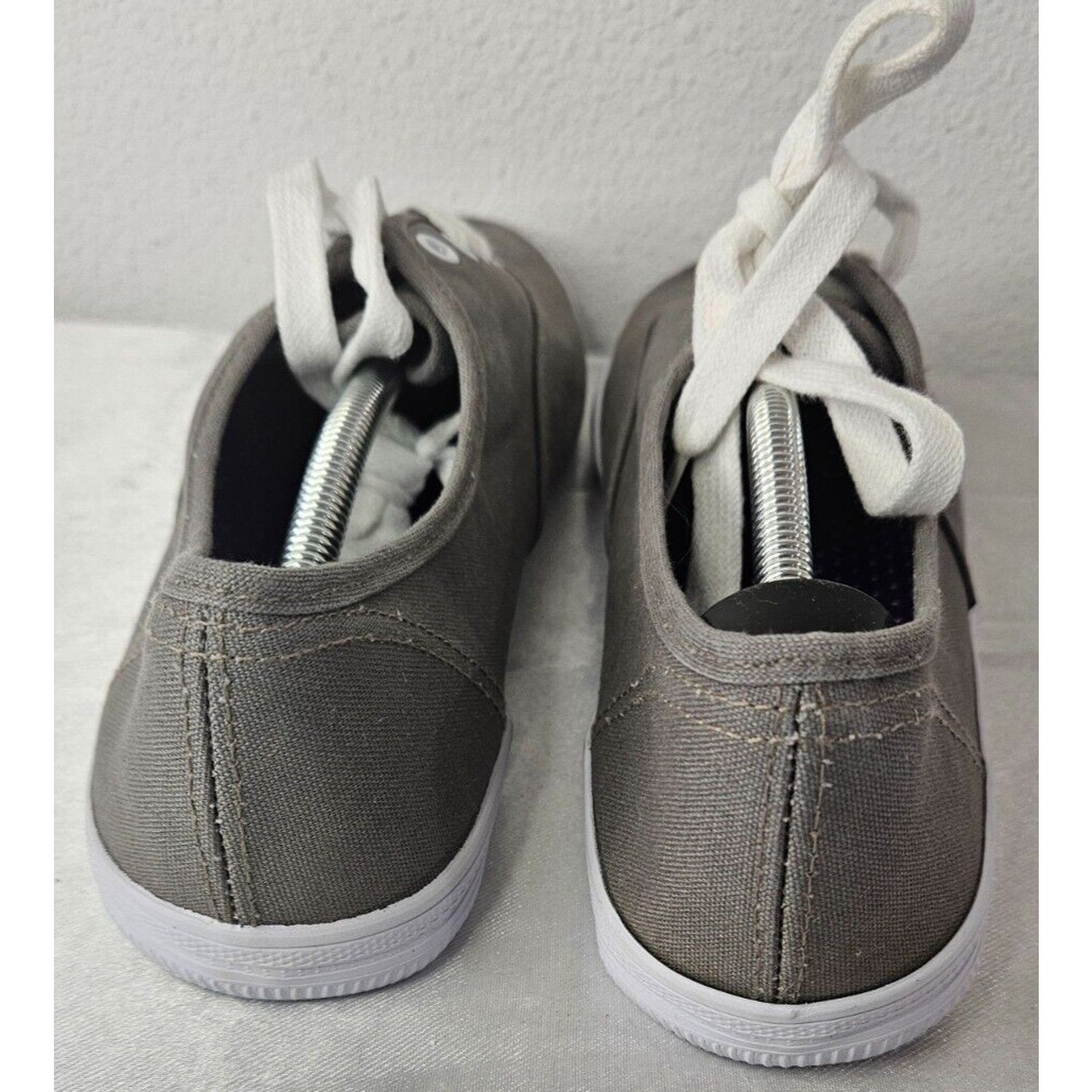Other American Eagle Men’s Lace-Up Canvas Shoes Grey Casual Sz 9.5 Size US 9.5 / EU 42-43 - 3 Thumbnail