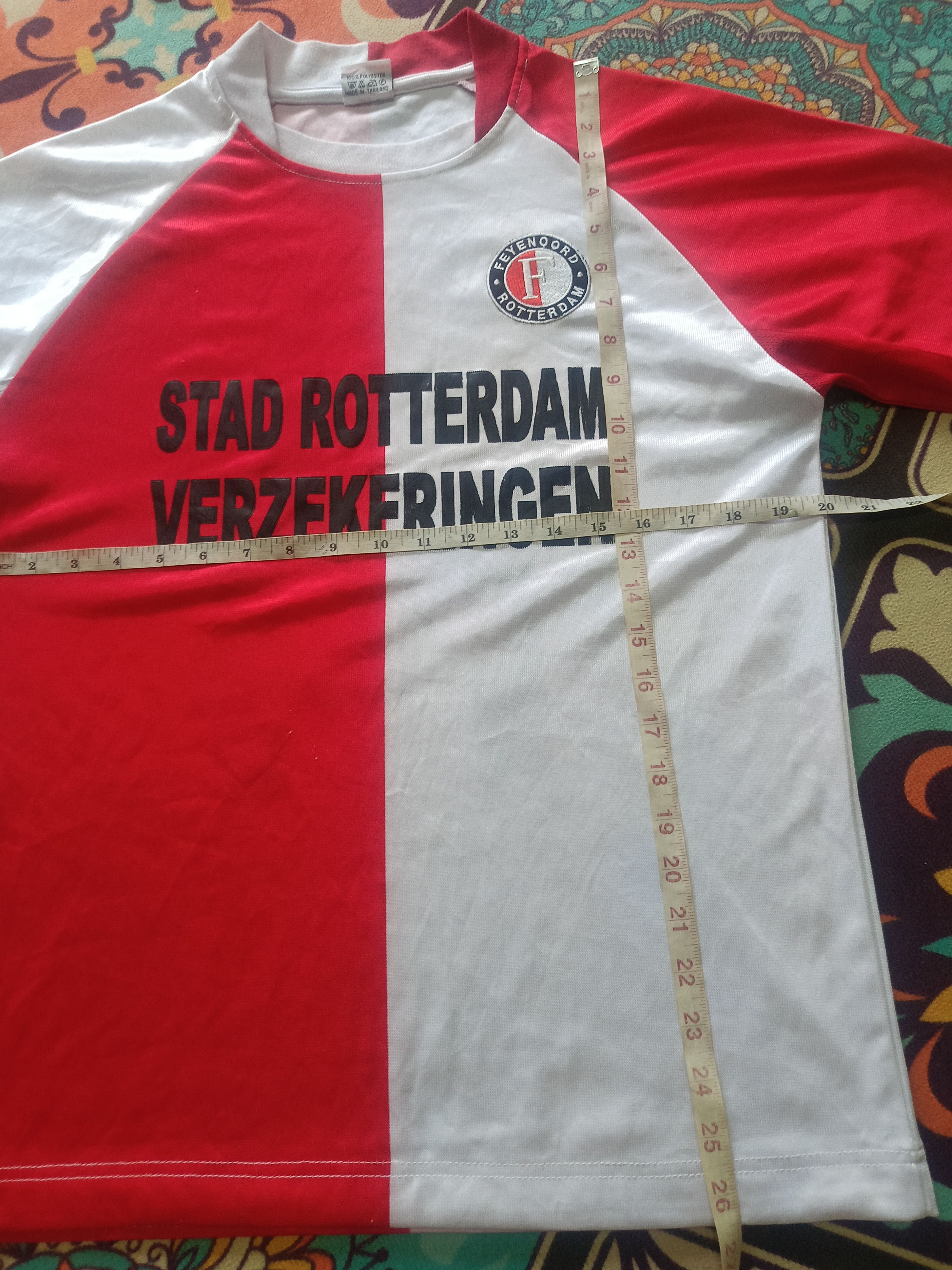 Japanese Brand × Vintage Vtg bootleg Shinji ONO Feyenoord Jersey 01/02 season Size US M / EU 48-50 / 2 - 6 Thumbnail