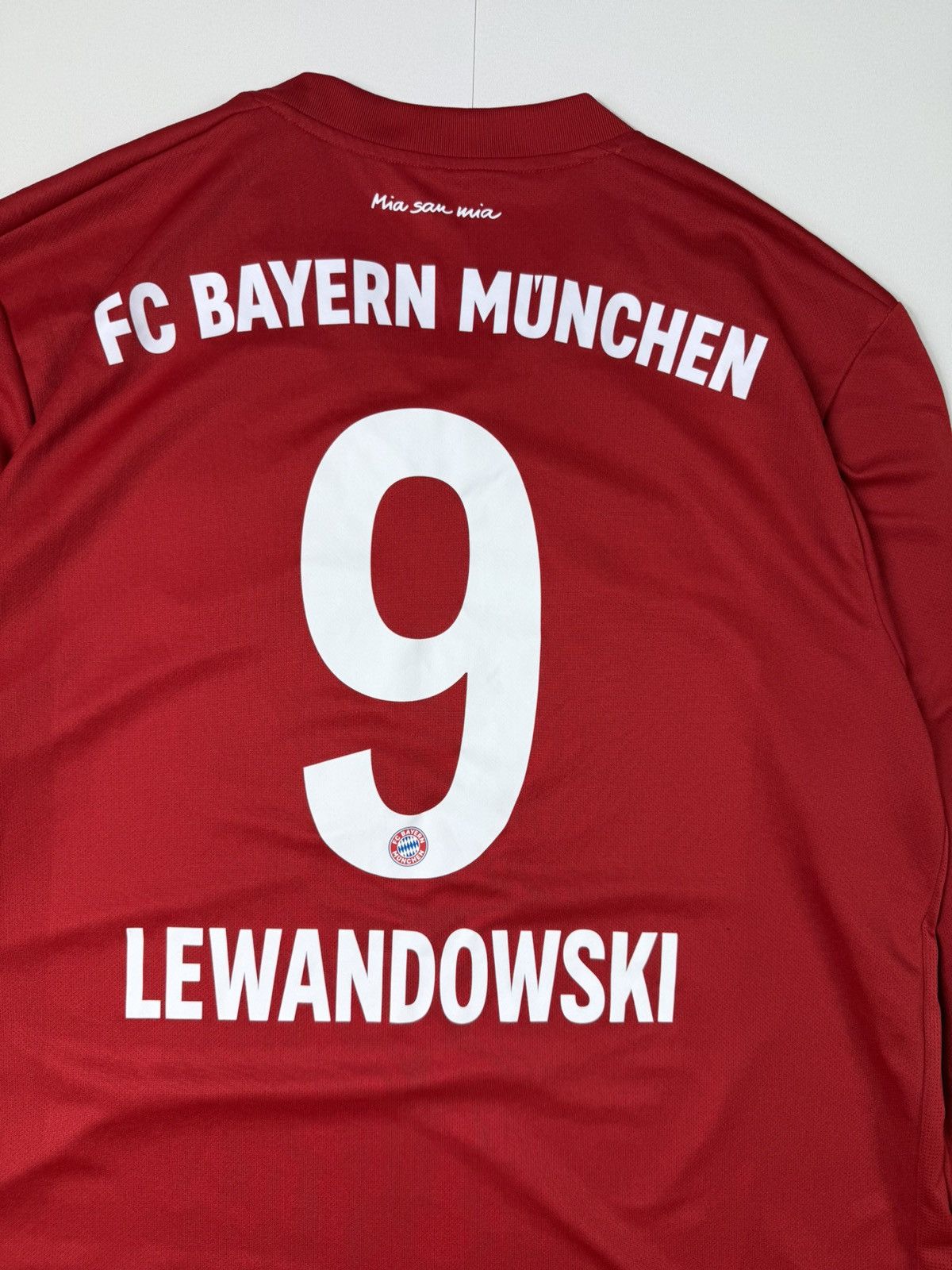 Adidas FC Bayern Munich Lewandowski #9 Long Sleeve Jersey Size US XL / EU 56 / 4 - 9 Thumbnail