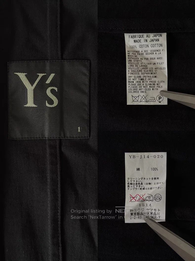 Yohji Yamamoto Yohji Yamamoto size 1 12SS Tuxedo Jacket Size S / US 4 / IT 40 - 9 Thumbnail