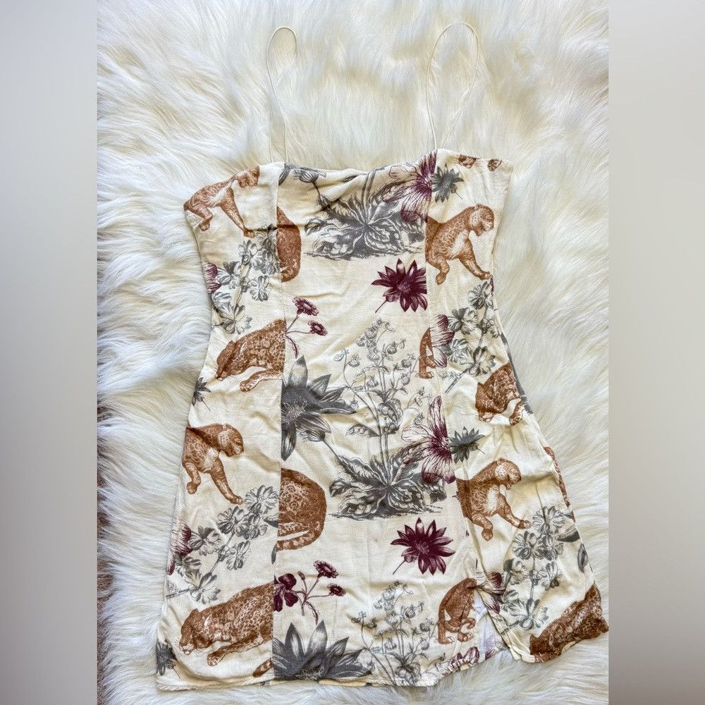 Other Charlie Holiday Animal Instinct Tiger Mini Dress Size S / US 4 / IT 40 - 2 Thumbnail