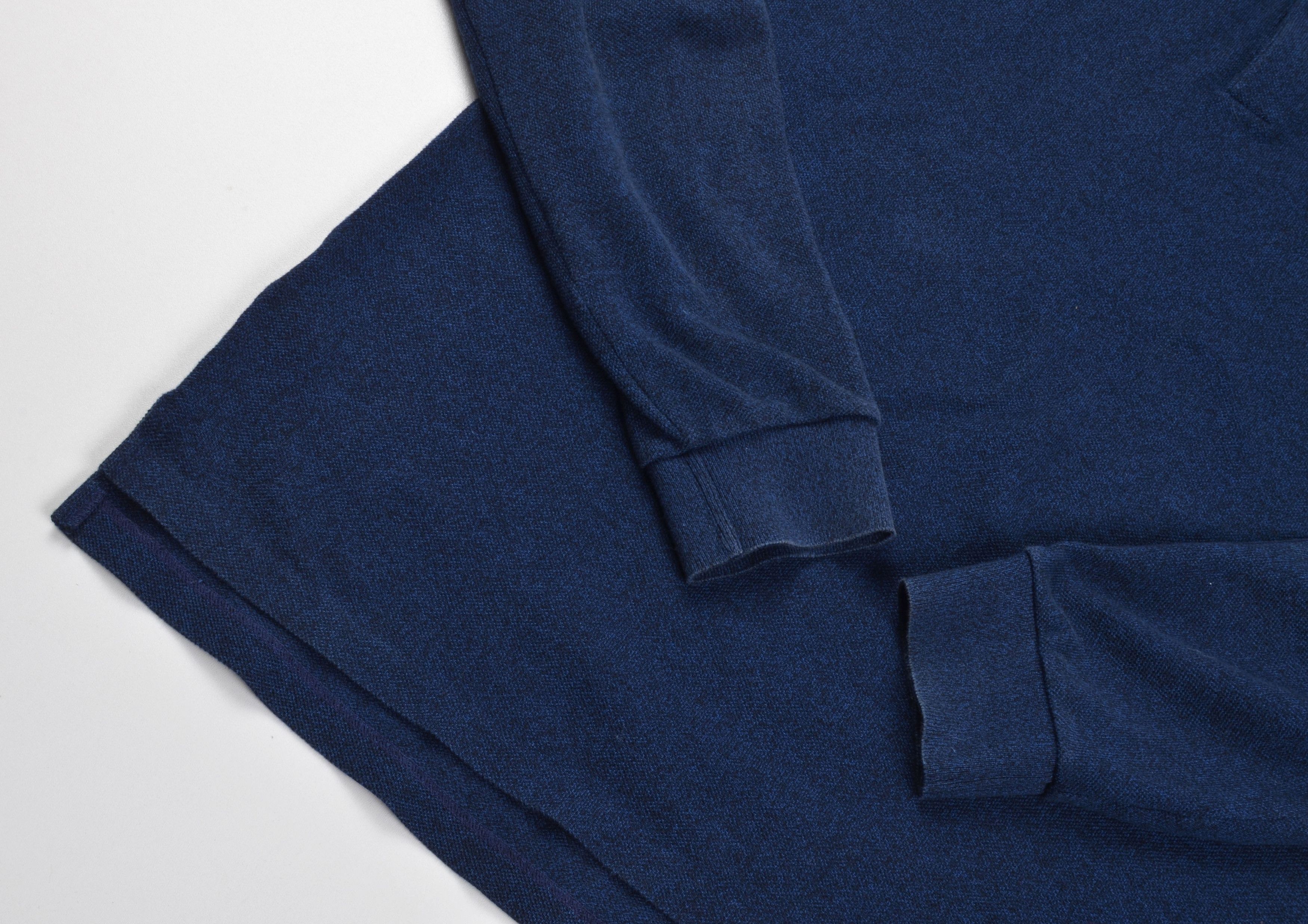 Lacoste Lacoste Blue Long Sleeve Polo Shirt Made in France Size US XXL / EU 58 / 5 - 3 Thumbnail