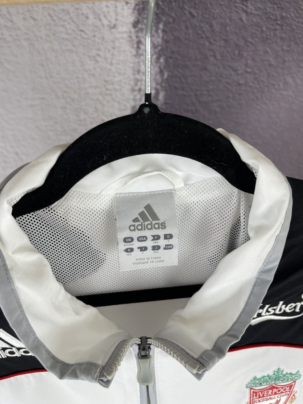 Adidas Adidas Liverpool vintage 2008 track top jacket soccer Size US L / EU 52-54 / 3 - 8 Thumbnail