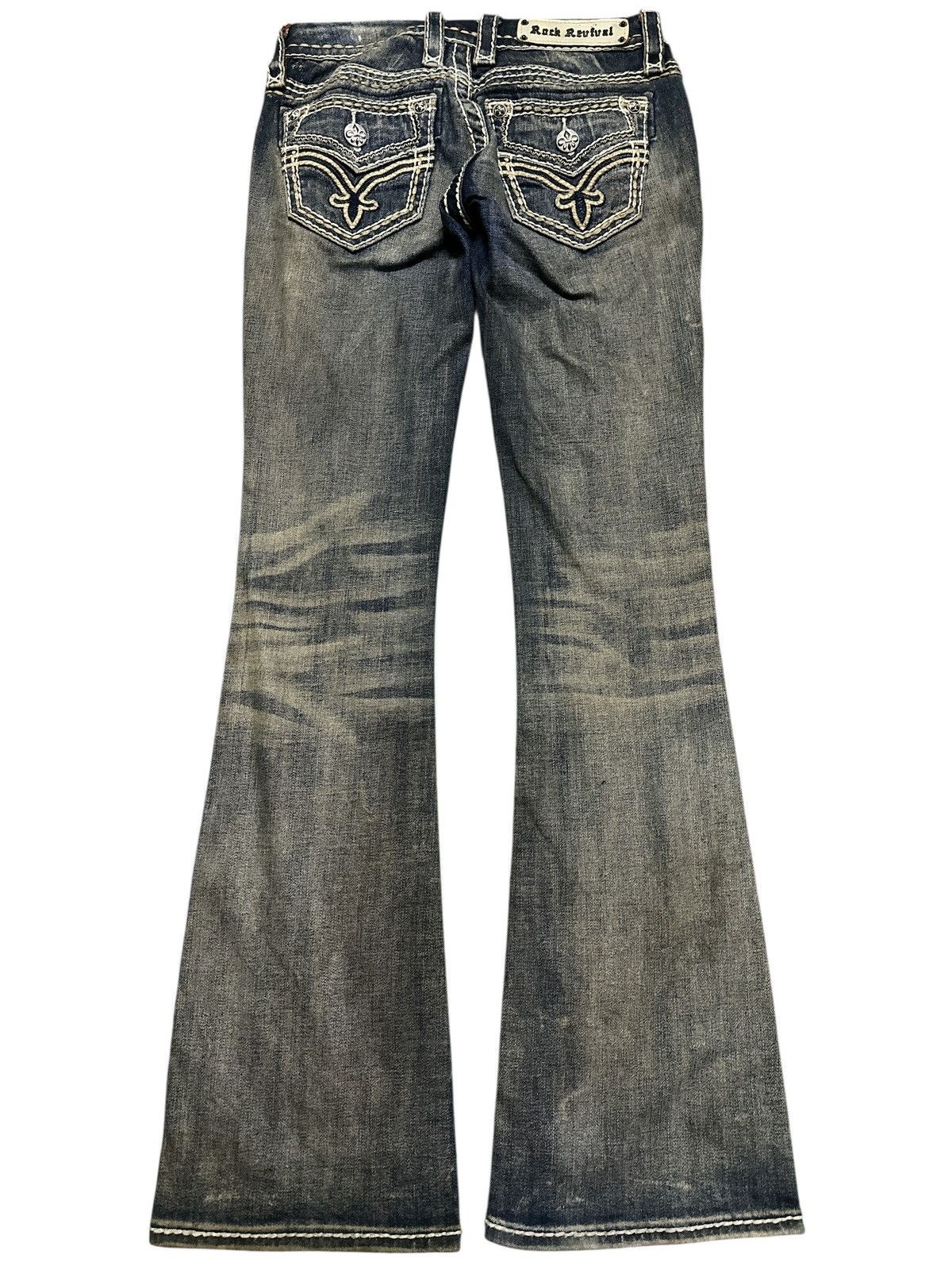 Rock Revival Distress Flare Rock Revival 28X38 Size US 28 / EU 44 - 2 Thumbnail