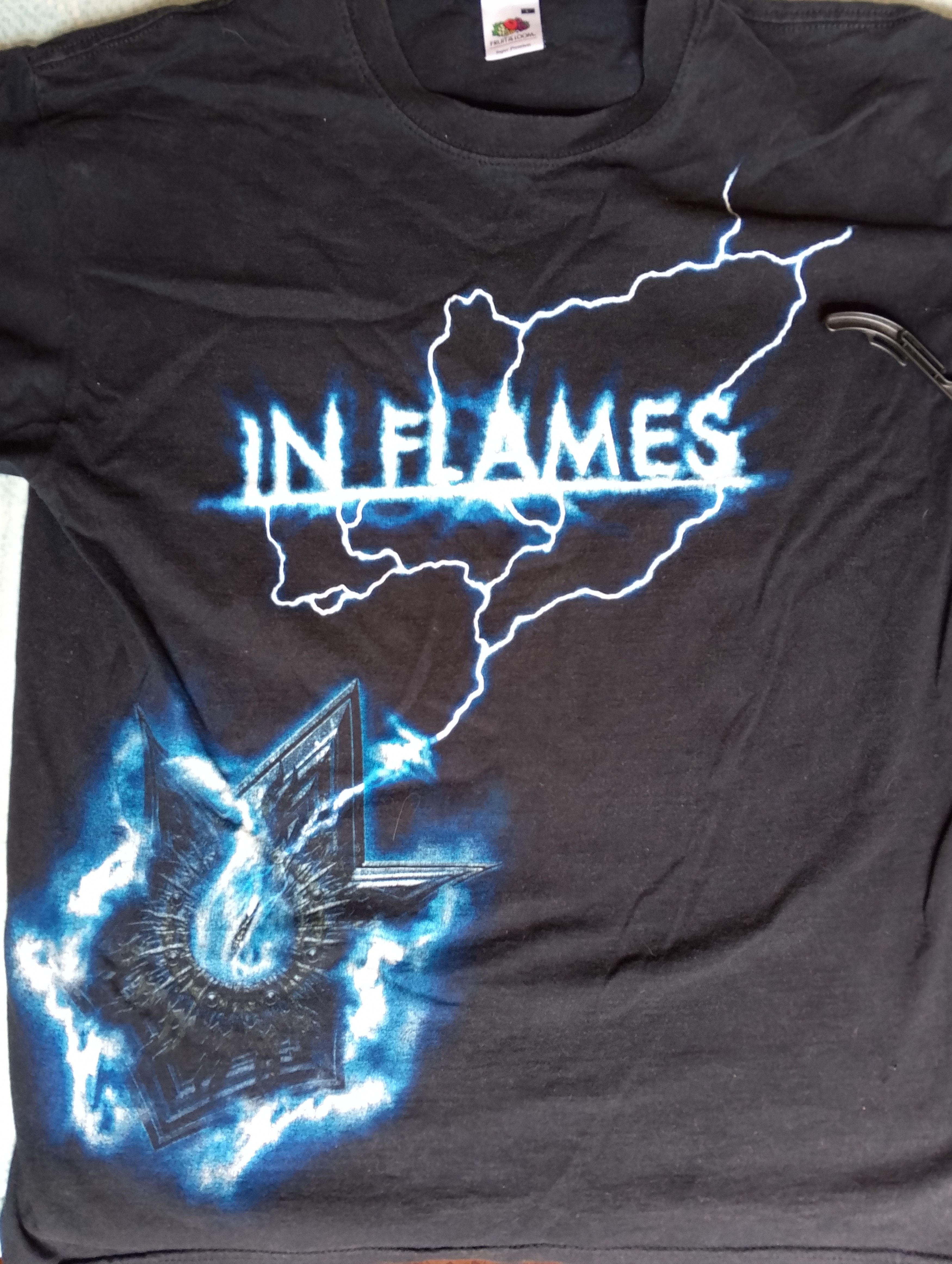 Band Tees Vintage In Flames Metal Band 00s Tee Size US L / EU 52-54 / 3 - 2 Thumbnail