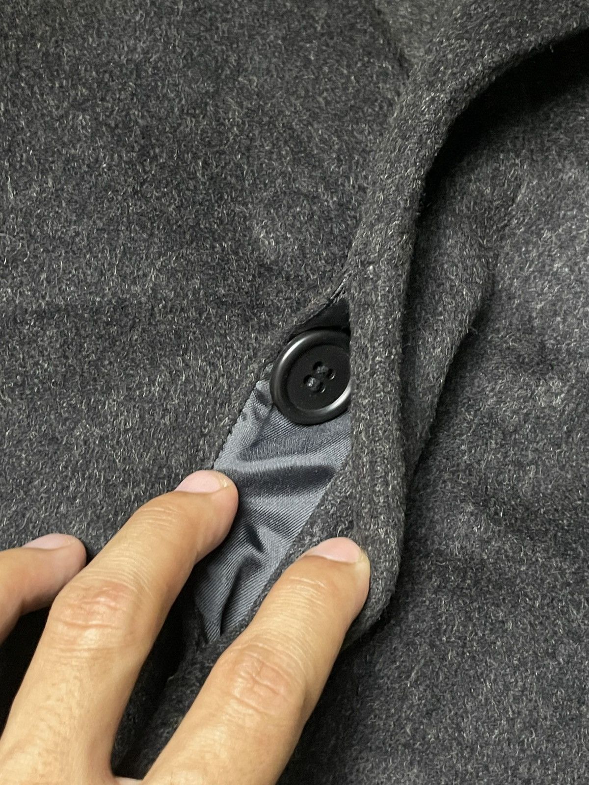 Japanese Brand × Vintage SUKIPIO Cashmere & Wool Long Jacket (80) Size US S / EU 44-46 / 1 - 8 Thumbnail
