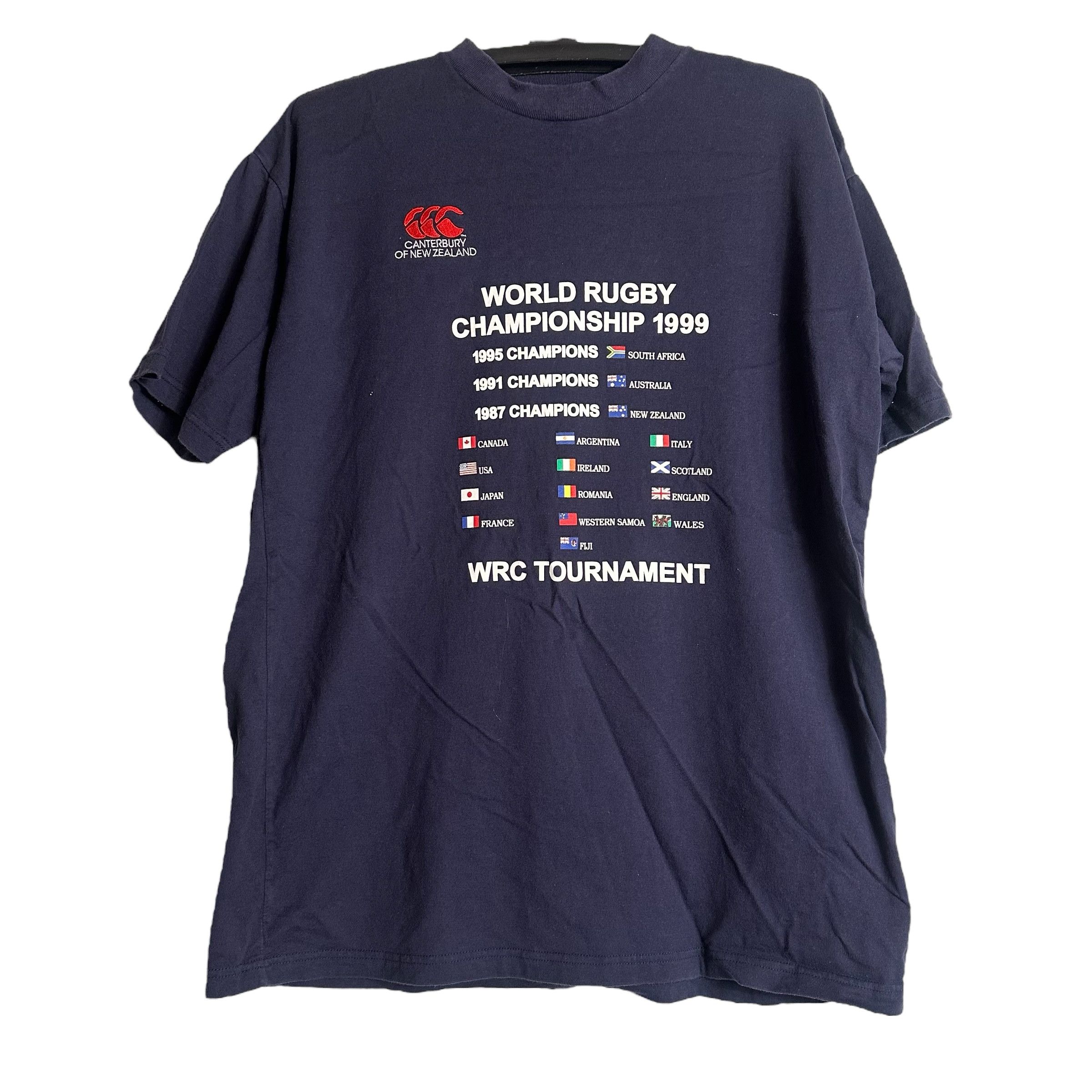 Canterbury of New Zealand 🔥RARE🔥Vintage Canterbury Of New Zealand 1999 WRC T-shirt Size US XL / EU 56 / 4 - 1 Thumbnail