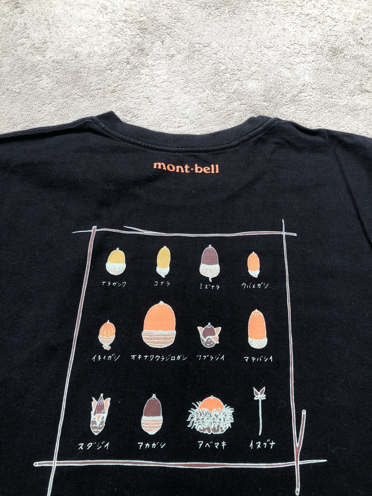 Montbell Vintage Montbell Spellout Small Logo T Shirt Size US L / EU 52-54 / 3 - 6 Thumbnail