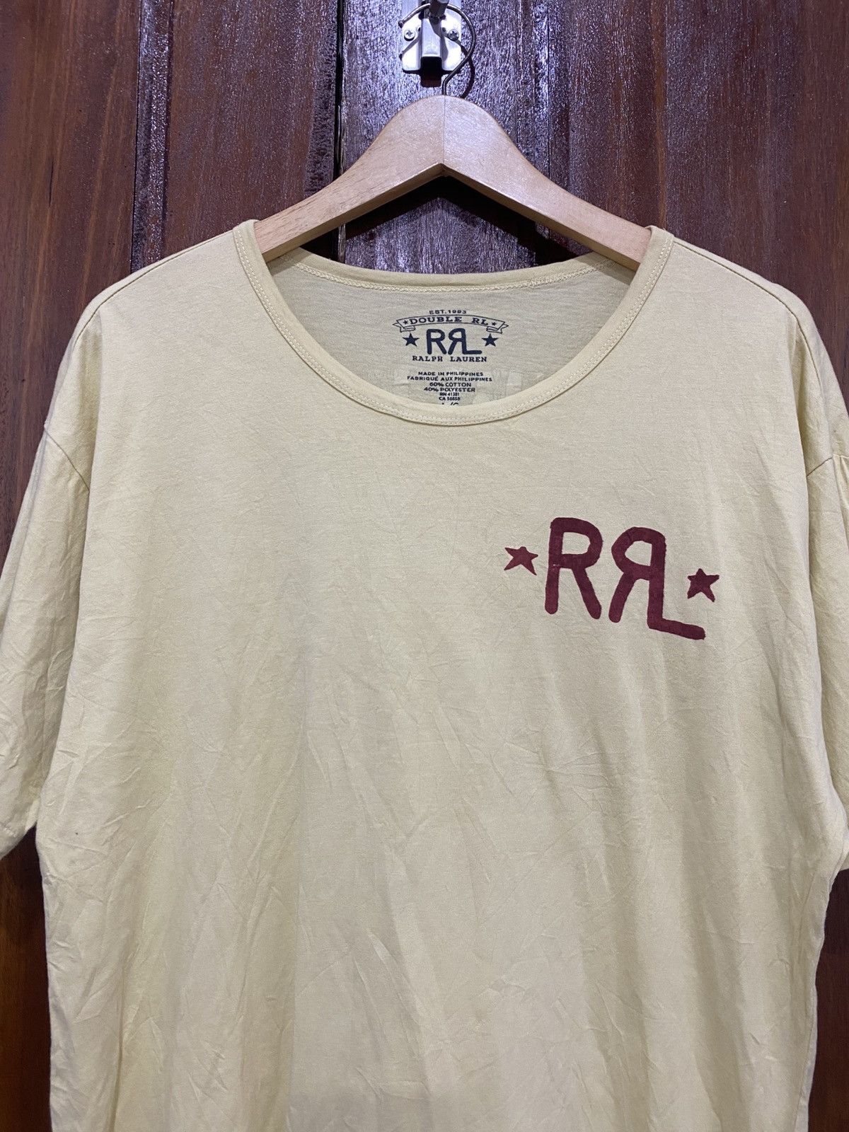 RRL Ralph Lauren Double RRL Ralph Lauren Tshirt AA0171 Size US L / EU 52-54 / 3 - 2 Thumbnail