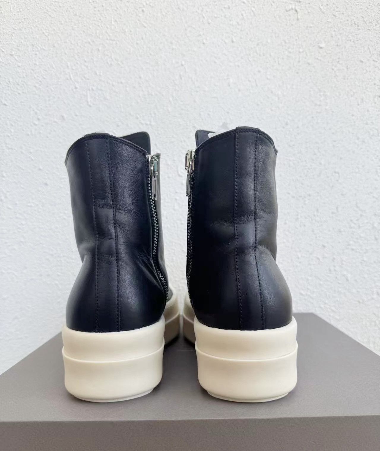 Rick Owens Rick Owens Mainline 24SS Leather High-Top Turbo Cyclops Size US 8 / EU 41 - 5 Thumbnail