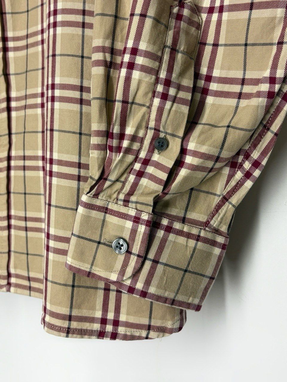 Burberry Burberry London Check All Over Long Sleeve Vintage Shirt Size US XXL / EU 58 / 5 - 5 Thumbnail