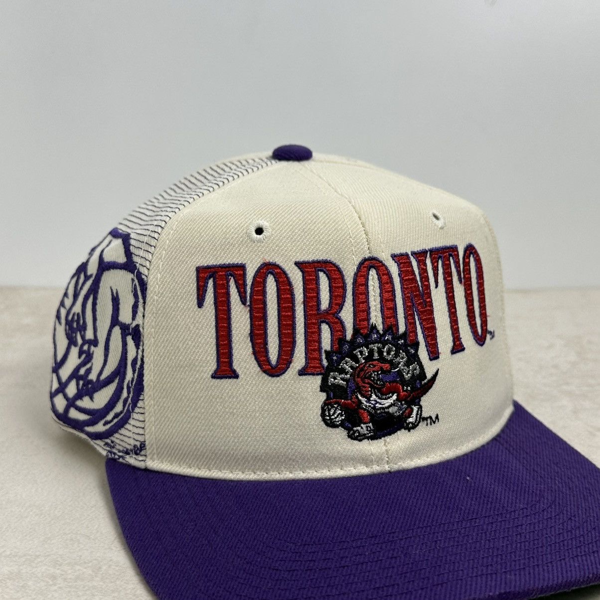 Vintage Vintage Toronto Raptors Laser Sports Specialties NBA 90s Hat Size ONE SIZE - 2 Thumbnail