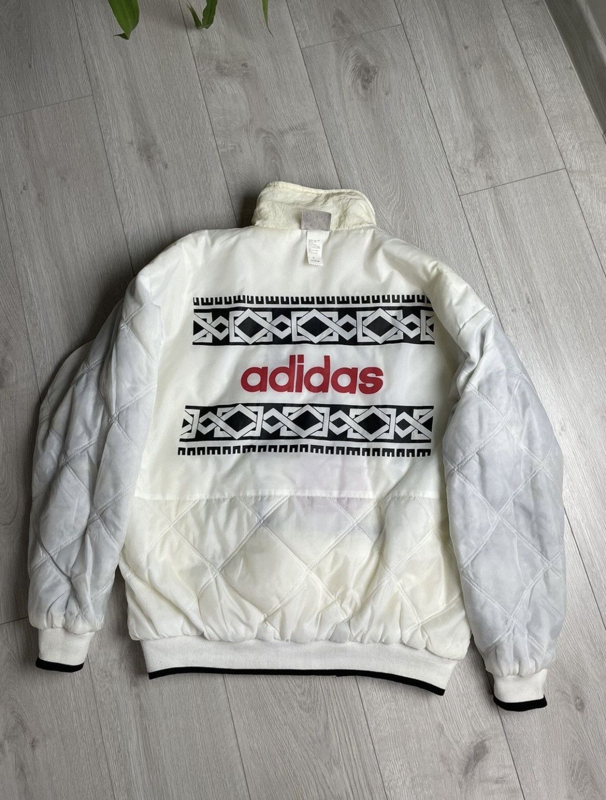 Adidas × Vintage 🔥Rare 90s Adidas Japan Vintage Jacket Bomber Nylon Size US L / EU 52-54 / 3 - 10 Thumbnail
