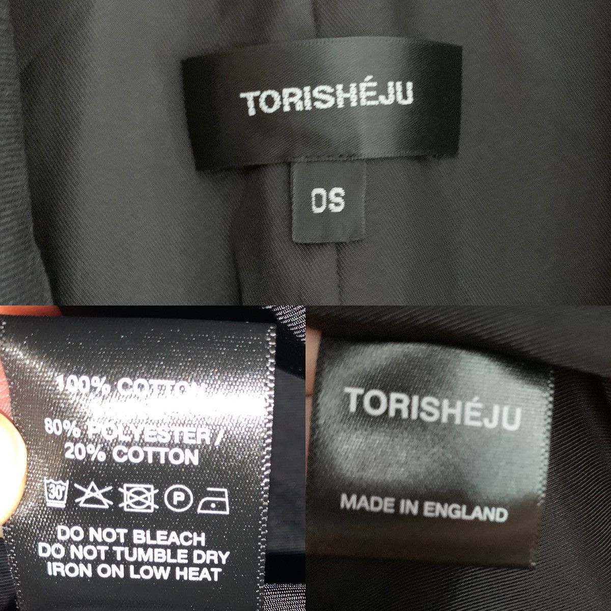 Other Torisheju Horned Blazer Jacket SS24 Unisex Blk OS Size US M / EU 48-50 / 2 - 7 Thumbnail