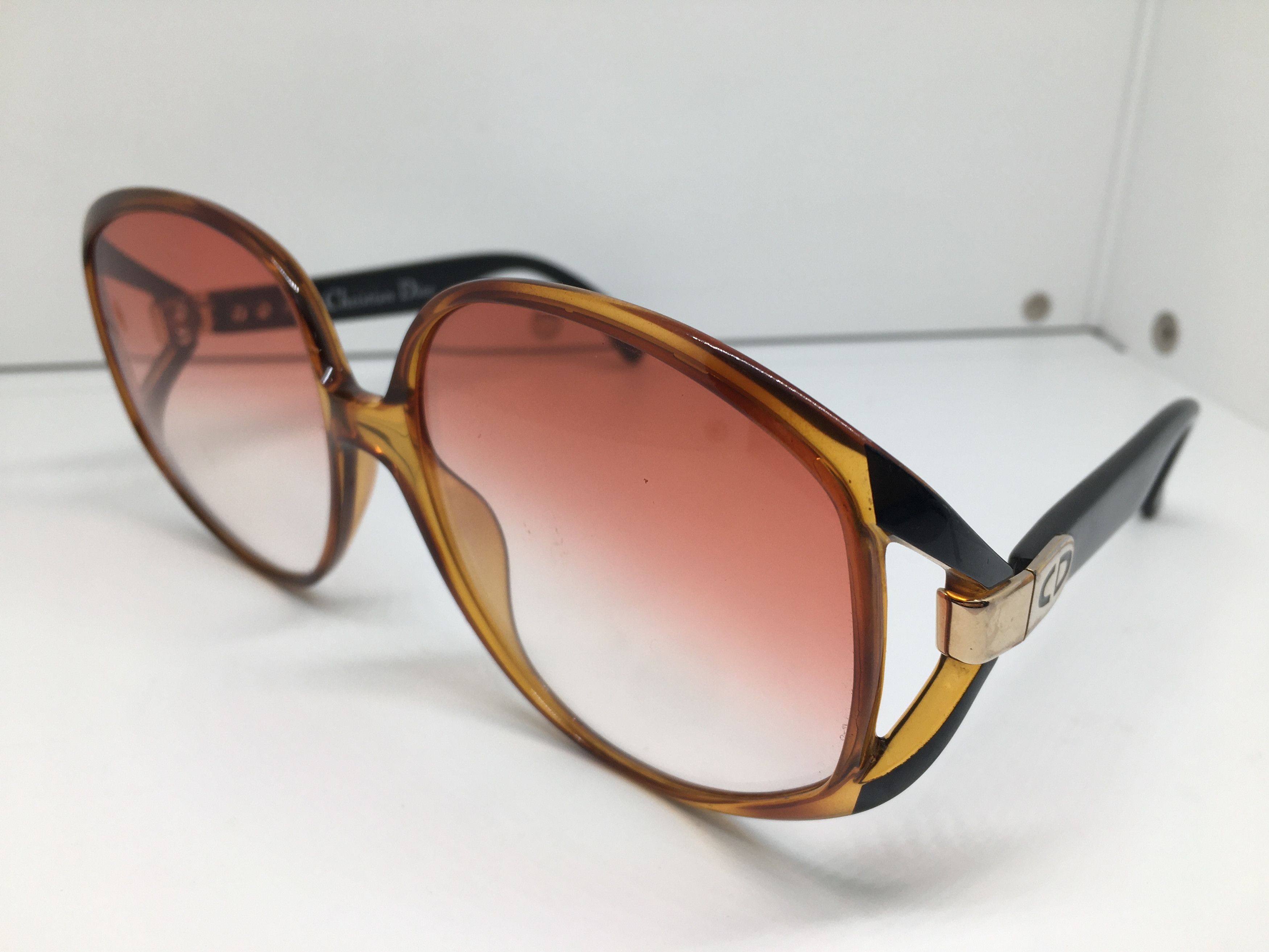 Dior Vintage 80s Christian Dior 2320 Oversize Sunglasses Germany Size ONE SIZE - 3 Thumbnail