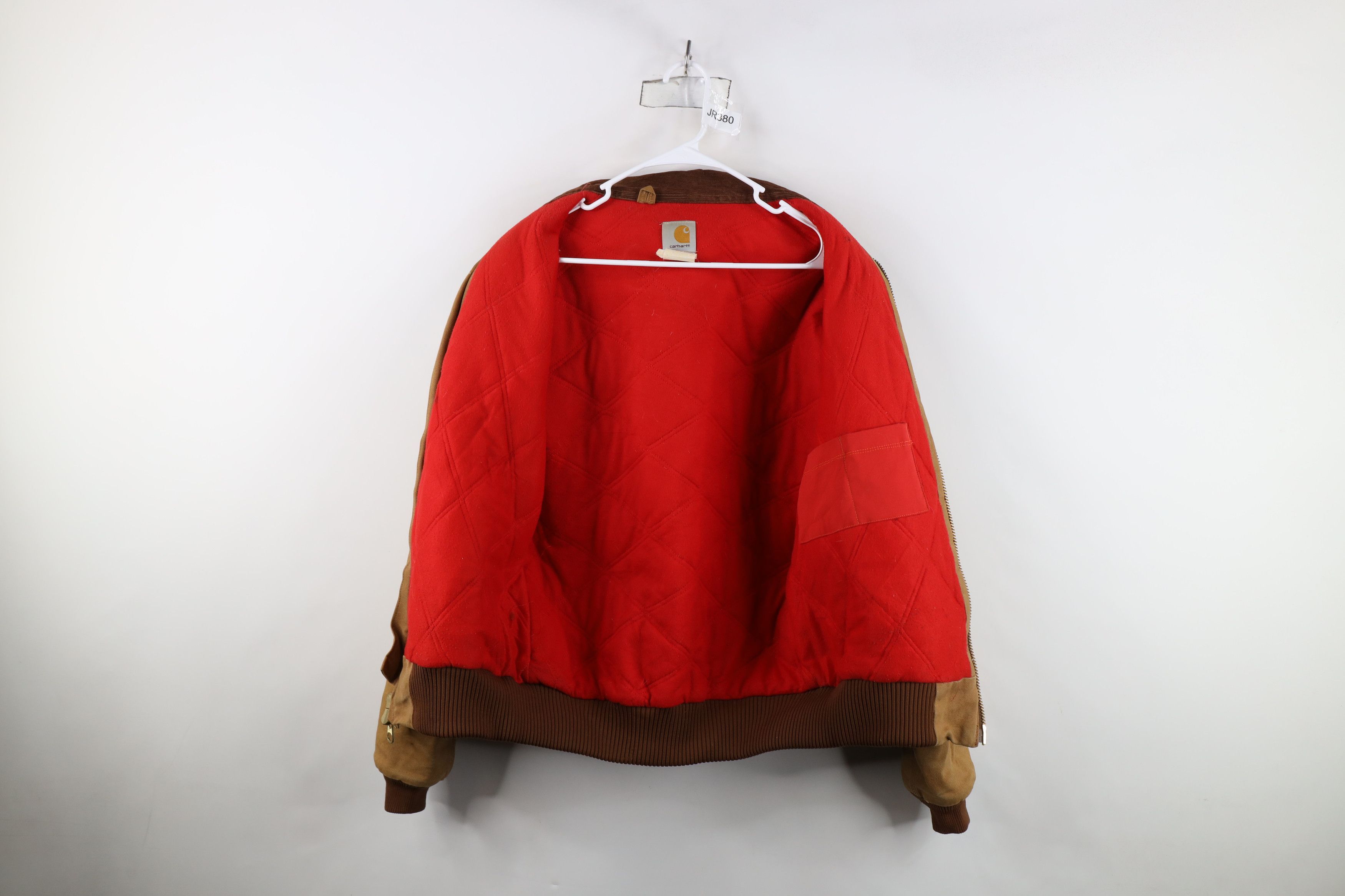 Carhartt Vintage 90s Carhartt Quilted Western Bomber Jacket Brown J13 Size US M / EU 48-50 / 2 - 10 Thumbnail