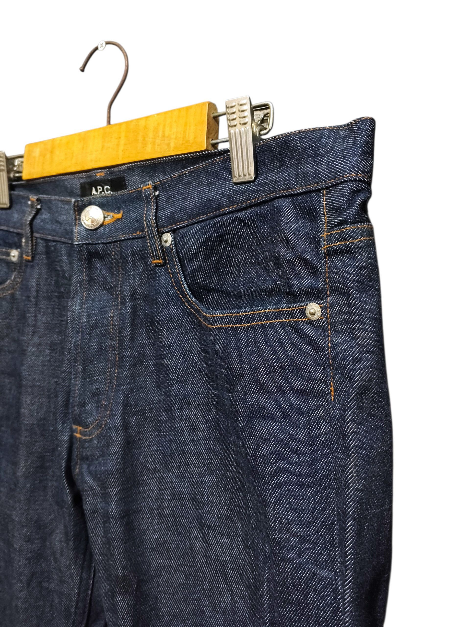 A.P.C. A.P.C. Petit New Standard Raw Selvedge Denim Size US 32 / EU 48 - 4 Thumbnail