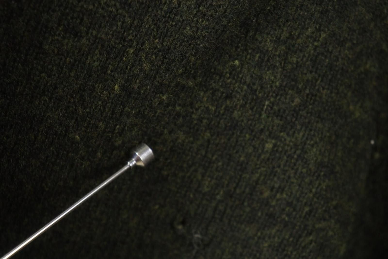 Fjallraven Fjällräven Green 100% Wool Knitted V-Neck Sweater Size 2XL Size US XXL / EU 58 / 5 - 9 Thumbnail
