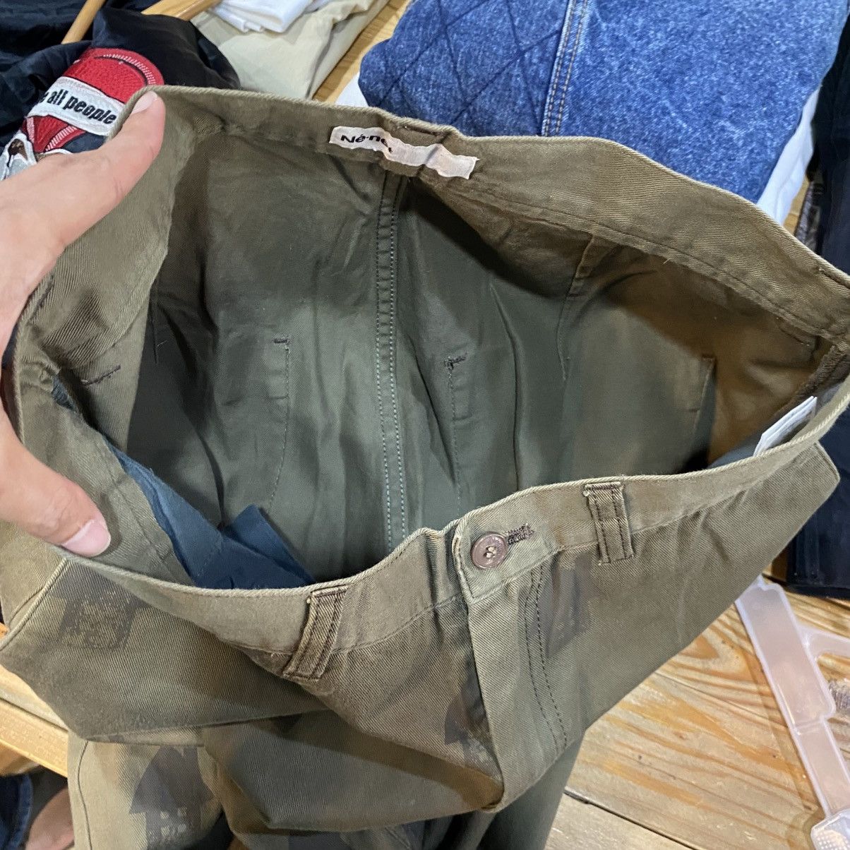 Issey Miyake Ne-net By Issey Miyake Drop Crotch Pants Size US 31 - 12 Thumbnail