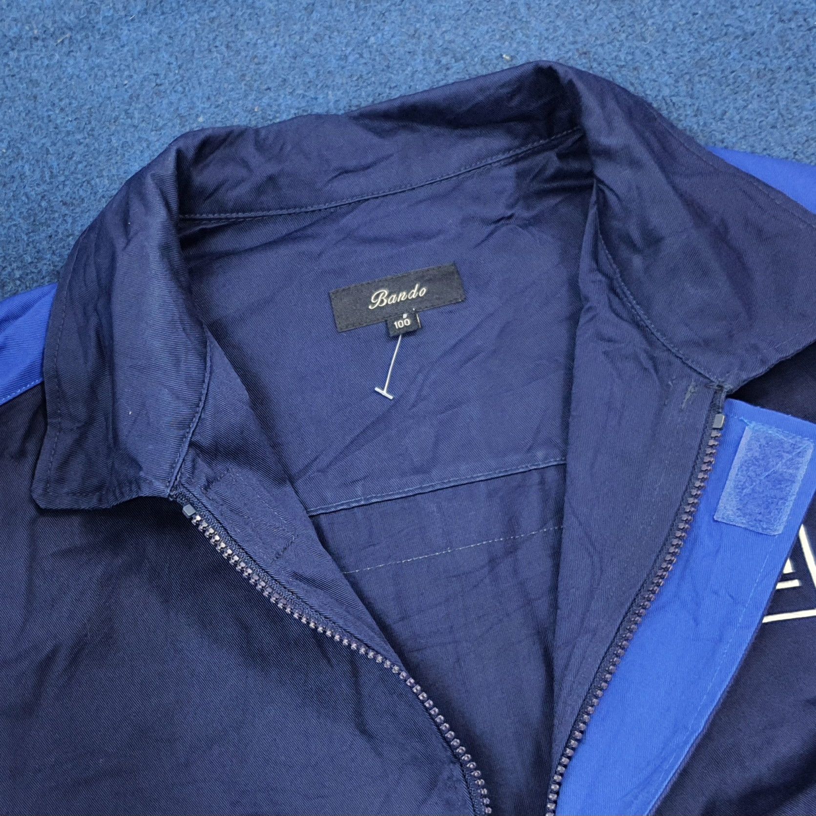 Japanese Brand Vintage Chevrolet Automobile Workwear Jacket C274N1 Size US L / EU 52-54 / 3 - 6 Thumbnail