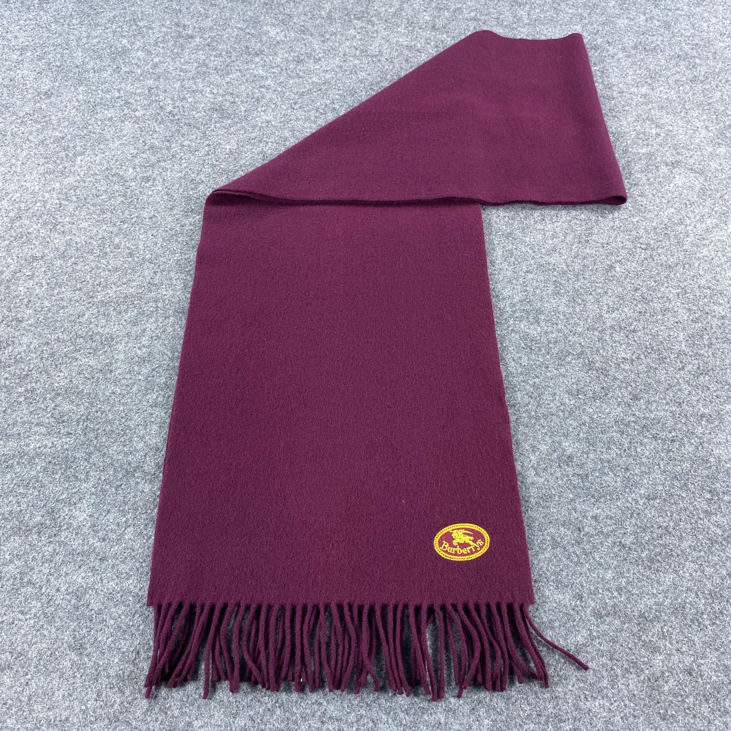 Burberry × Vintage GF10503 Burberry Scarf Neck Wear Muffler Size ONE SIZE - 7 Thumbnail