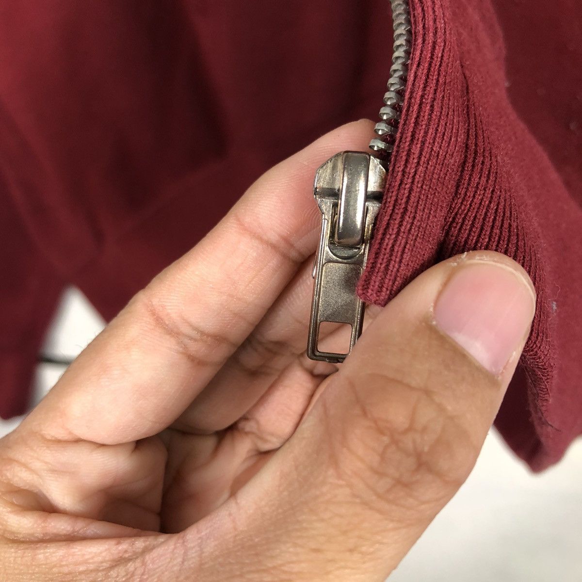 Japanese Brand Vintage Peace Skull Crown Hoodie Maroon Street Punk Graphic Size US L / EU 52-54 / 3 - 18 Thumbnail