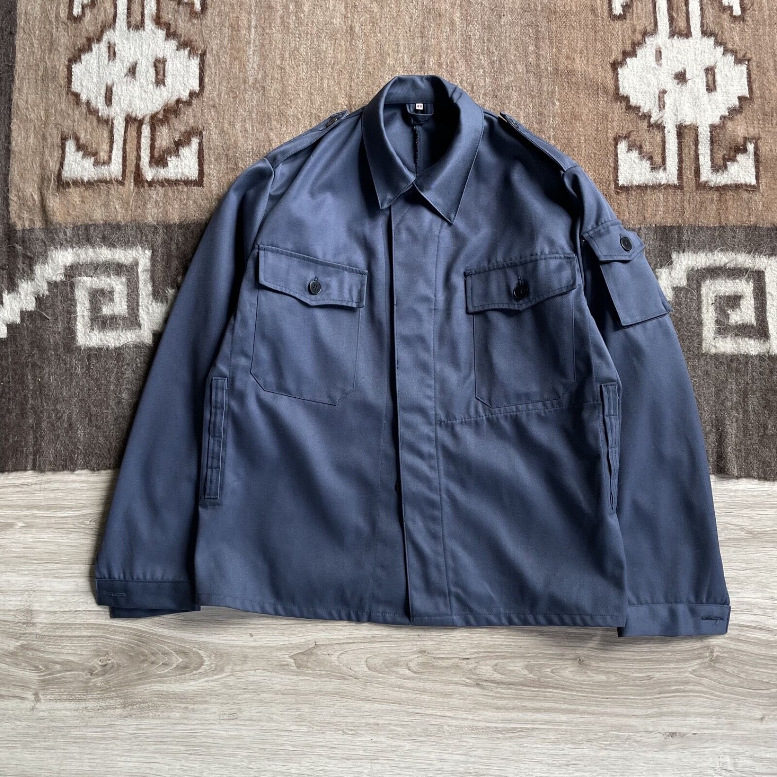 Vintage Vintage French Workwear Poly Cotton Chore Jacket 9299AC Size US M / EU 48-50 / 2 - 3 Thumbnail