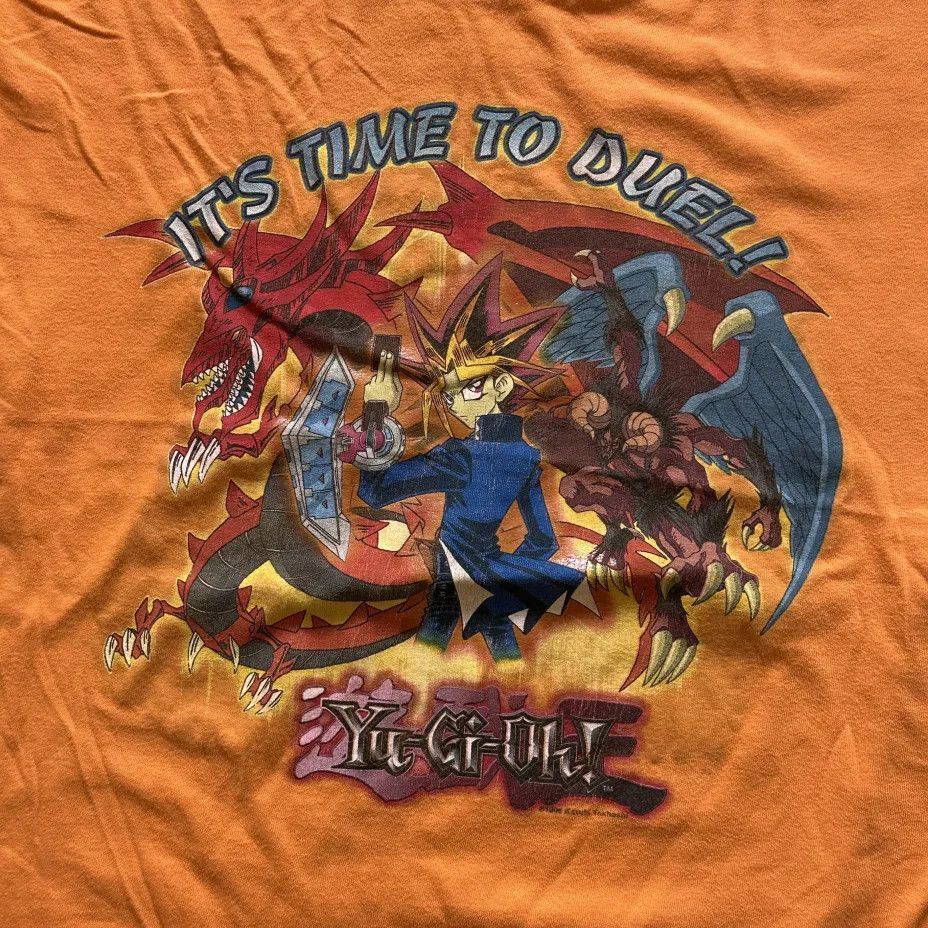 Other Vintage 1996 Yu-Gi-Oh! It's Time To Duel! Promo T-Shirt Size US M / EU 48-50 / 2 - 2 Thumbnail