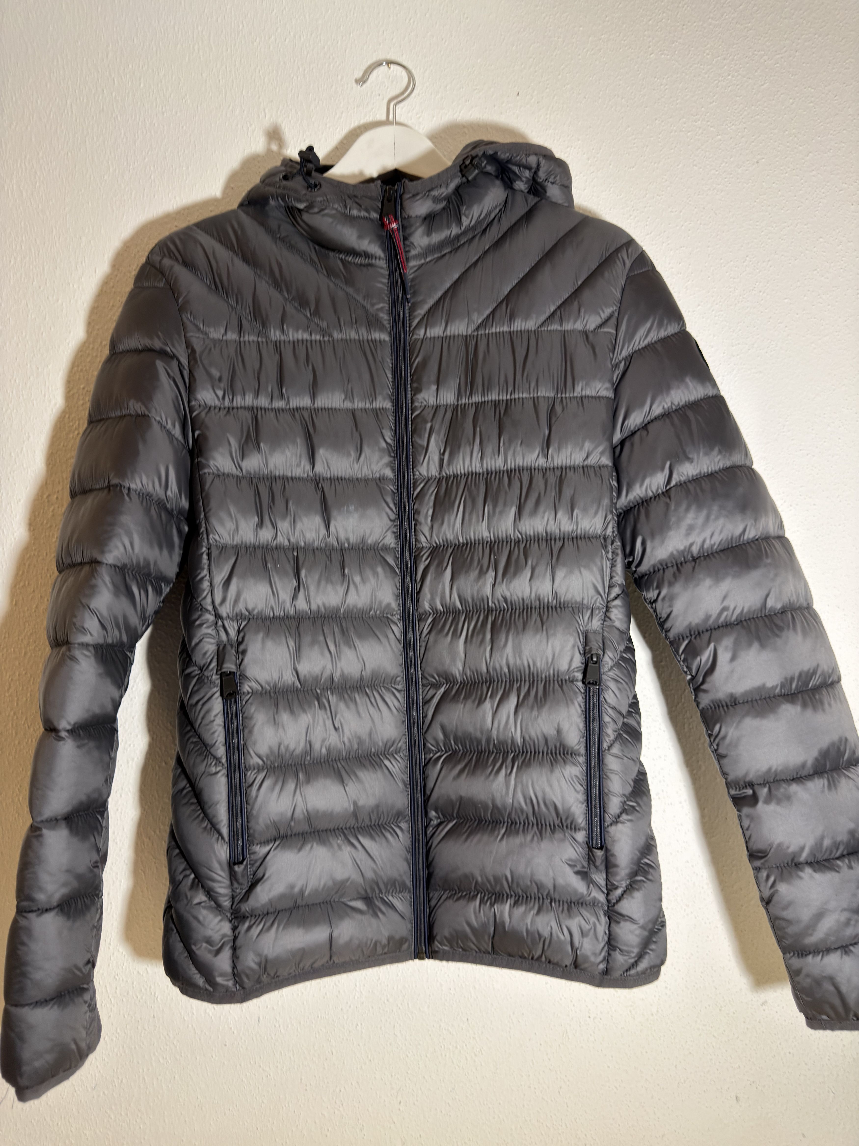 Napapijri Original Napapijri Grey Puffer Jacket (Lightweight) Size US M / EU 48-50 / 2 - 1 Thumbnail