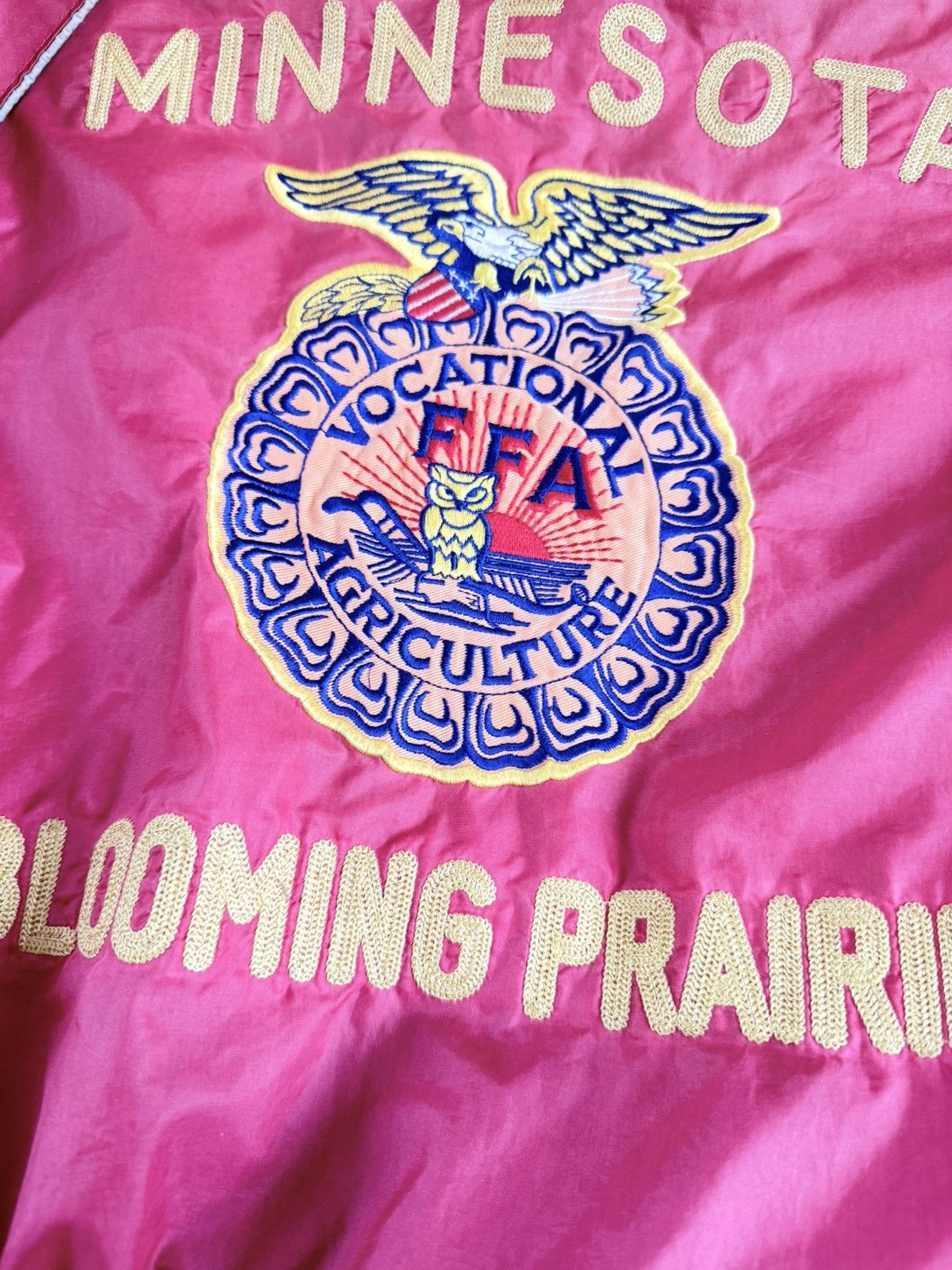 Vintage Vtg 90s FFA coach jacket embroidery minnesota Size US M / EU 48-50 / 2 - 3 Thumbnail