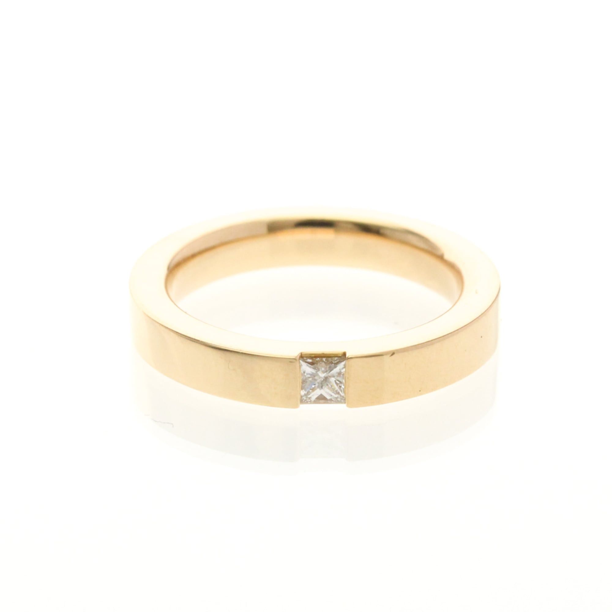 Harry Winston Harry Winston Diamond Wedding Ring Pink Gold (18K) Fashion Diamond Band Ring Pink Gold Size ONE SIZE - 1 Thumbnail