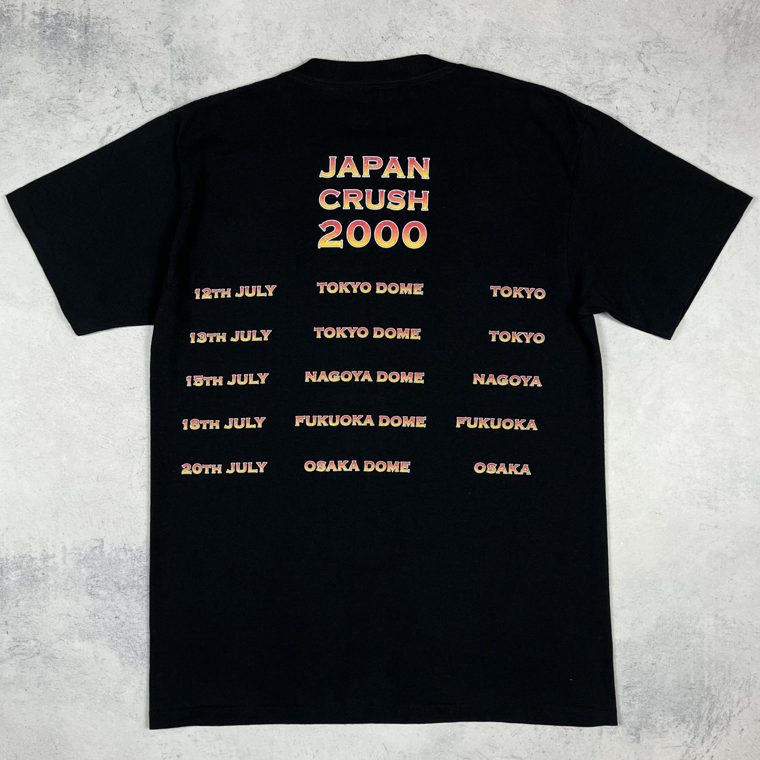Band Tees Vintage Bon Jovi Japan Crash Rare Tour T Shirt 2000’s Size US M / EU 48-50 / 2 - 11 Thumbnail