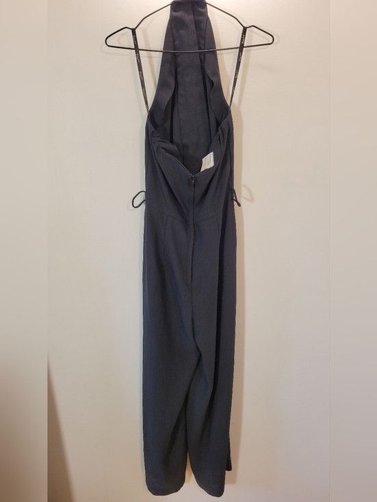 Joseph Ribkoff Joseph Ribkoff Vintage Gold Label Black Halter Jumpsuit - 8 Size 30" / US 8 / IT 44 - 4 Thumbnail
