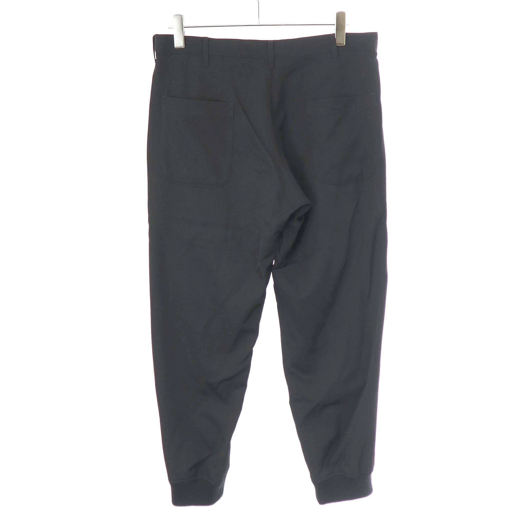 Yohji Yamamoto Yohji Yamamoto Pour Homme 07AW Ribbed Hem Pants Size US 34 / EU 50 - 2 Thumbnail