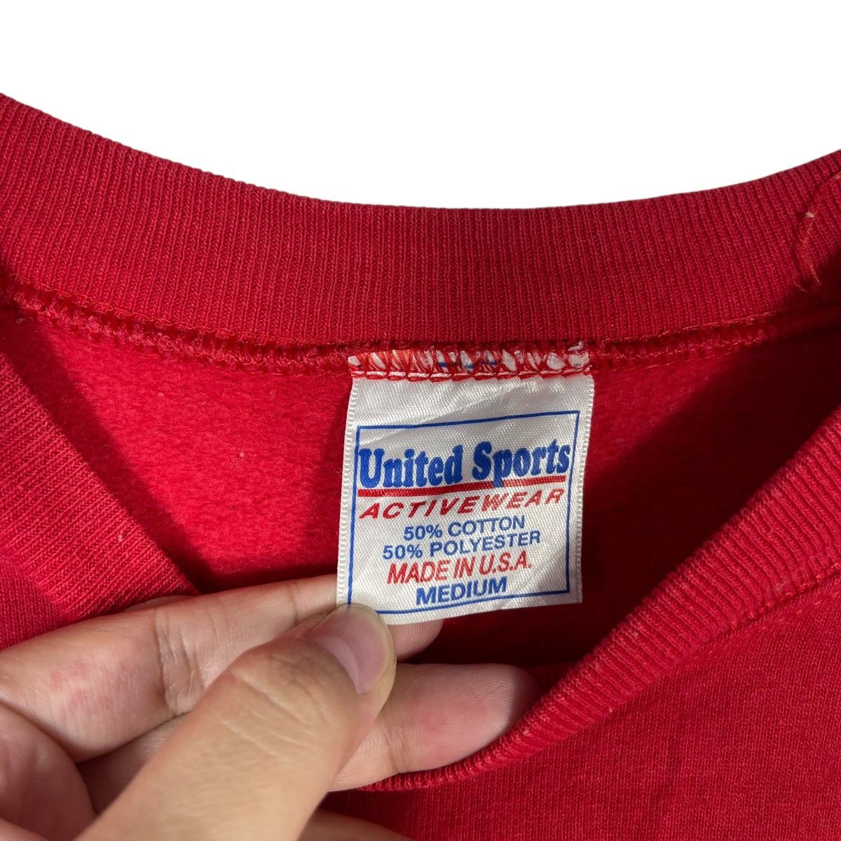 Vintage Vintage Garage Zippy 96 Crewneck Sweatshirt Red Made USA Size US M / EU 48-50 / 2 - 4 Thumbnail