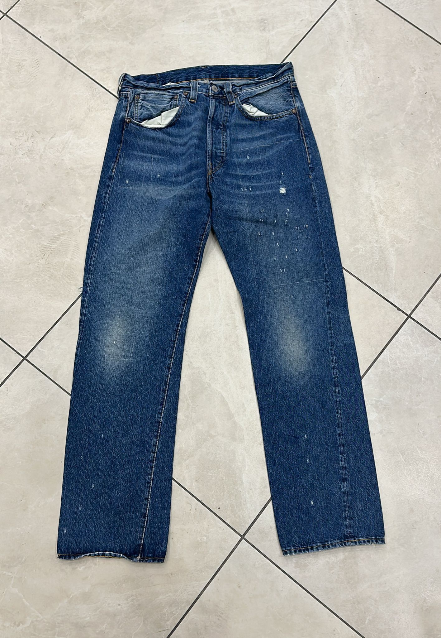Levi's Vintage Clothing LVC Levi's Vintage Clothing 1947 501XX BigE Selvedge Jeans Size US 31 - 1 Thumbnail